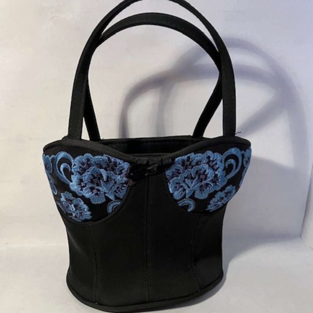 Frankie & Johnnie Black Corset bag